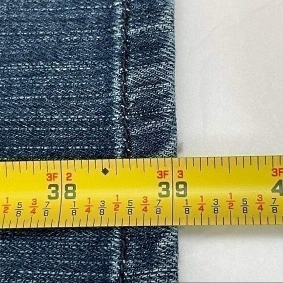 Calvin Klein Mid Rise Medium Wash Boho Festival Boot Cut Jeans Size 6 - Picture 11 of 11